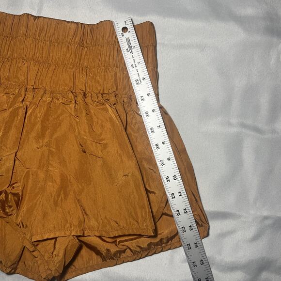 FP Movement Free People The Way Home Running Athletic Shorts XS Orange Workout - Picture 6 of 8